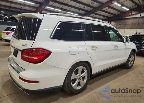 2018 Mercedes-Benz Gls 450 4Matic из США, поврежденный, VIN 4JGDF6EE6JB056341